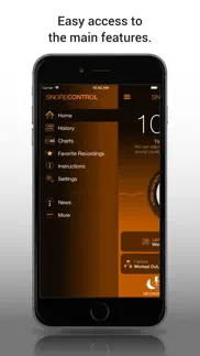 snore control pro iphone resimleri 3