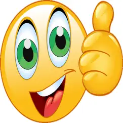 thumbs up emojis logo, reviews