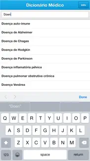 dicionário médico - iPhone Captures Décran 1