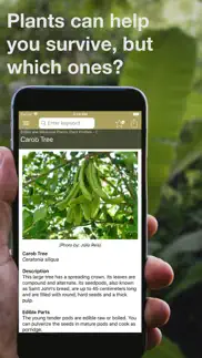 wild plant survival guide iphone resimleri 1