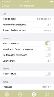widget calendario iphone capturas de pantalla 4