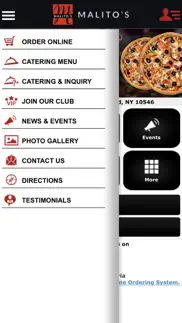 malitos pizzeria iPhone Captures Décran 2