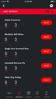 weight-lifting workout planner iphone images 4