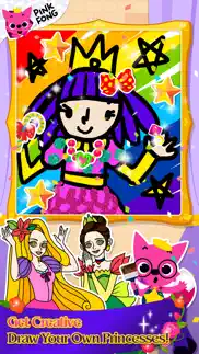 the princess coloring book iphone images 2