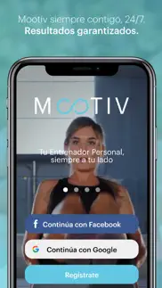 mootiv - entrenador personal iphone capturas de pantalla 1