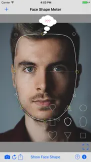 faceshapemeter forme de visage iPhone Captures Décran 3
