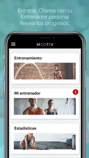 mootiv - entrenador personal iphone capturas de pantalla 2