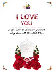 say love with beautiful rose ipad images 1