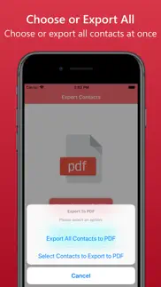 contacts to pdf file converter iphone resimleri 3