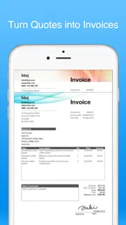 job quote maker - invoice + iphone images 2