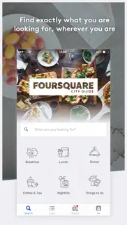 foursquare city guide iphone resimleri 1