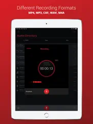 voice recorder plus pro iPad Captures Décran 4