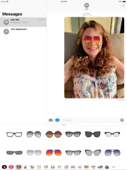 stickers lunettes de soleil iPad Captures Décran 1