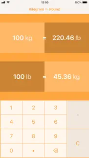 kilogram > pound | kg > lb iphone resimleri 3