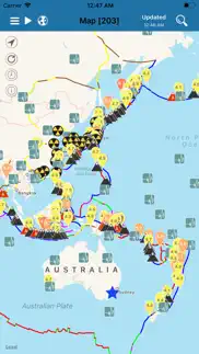 earthquake+ alerts, map & info iphone images 1