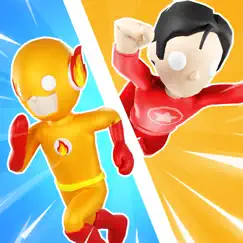 super hero run 3d logo, reviews