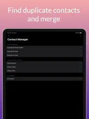 contact manager + ipad images 1