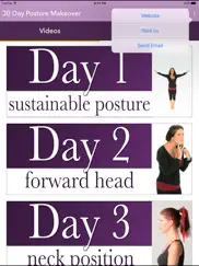 the 30 day posture makeover ipad resimleri 4