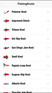 fishing knots how to tie knots iphone resimleri 1