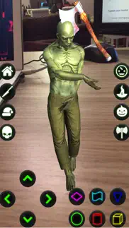 green alien zombie dance ar iphone images 4