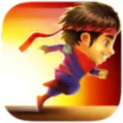 ninja kid run vr: fun games logo, reviews