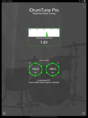 drum tuner - idrumtune pro iPad Captures Décran 4