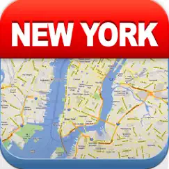 new york offline map logo, reviews