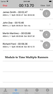 stopwatch for track & field iphone images 2