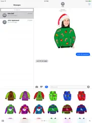 ugly sweater stickers ipad images 1