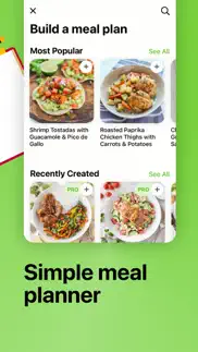 mealime meal plans & recipes iphone images 4