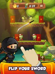 ninja kid sword flip challenge ipad images 2