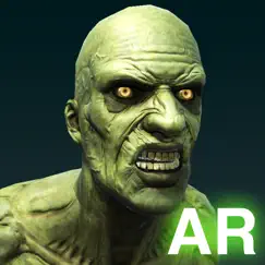 green alien zombie dance ar logo, reviews