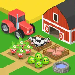 farm and fields - idle tycoon logo, reviews
