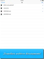transfiere archivo : nearpush ipad capturas de pantalla 1