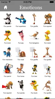 3d emoji characters stickers iPhone Captures Décran 2