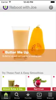 101 smoothie recipes iPhone Captures Décran 1