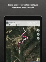 twonav premium: carte sentiers iPad Captures Décran 3
