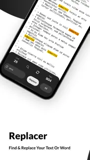 text editor - document editor iPhone Captures Décran 3