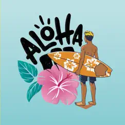 sunshine hawaii luau stickers logo, reviews