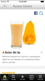 101 smoothie recipes iPhone Captures Décran 2