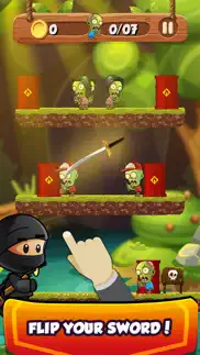 ninja kid sword flip challenge iphone images 2