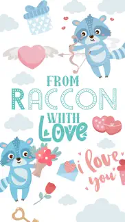 best raccoon - valentine love iphone images 3