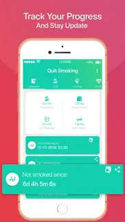 quit smoking tracker iPhone Captures Décran 2