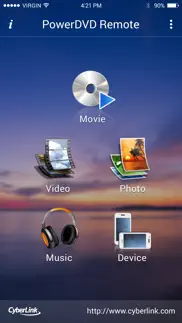 powerdvd remote app iphone bildschirmfoto 1