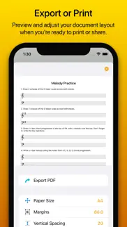 mustud - make music worksheets iphone resimleri 3