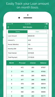 emi calculator - loan manager iphone images 3