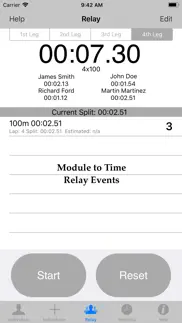 stopwatch for track & field iphone images 3