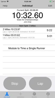stopwatch for cross country iphone images 1