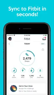 sync for apple health > fitbit iphone images 4