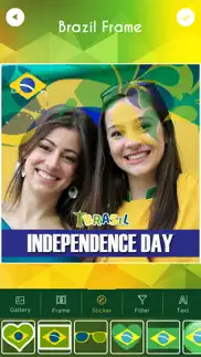 brazil independance day frame iphone resimleri 1